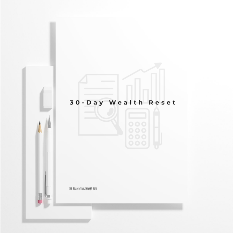 The 30-Day Wealth Reset | No-Spend Tracker & Household Audit