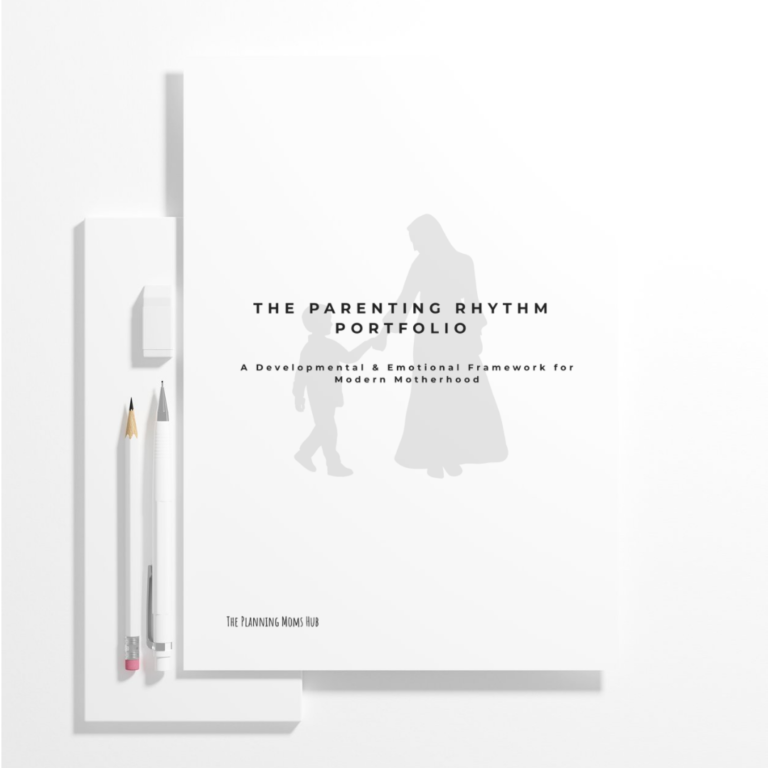 The Parenting Rhythm Portfolio: An 11-Page Emotional & Developmental Framework